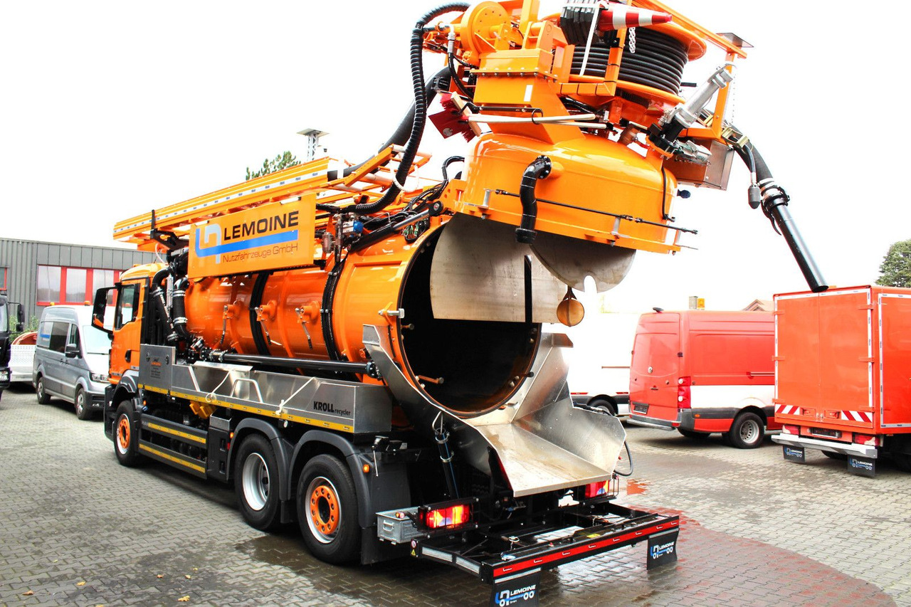 Camion vidangeur MAN TGS 26.480 6x2 Kroll 13m³ WRG Wasserrückgewinner: photos 13