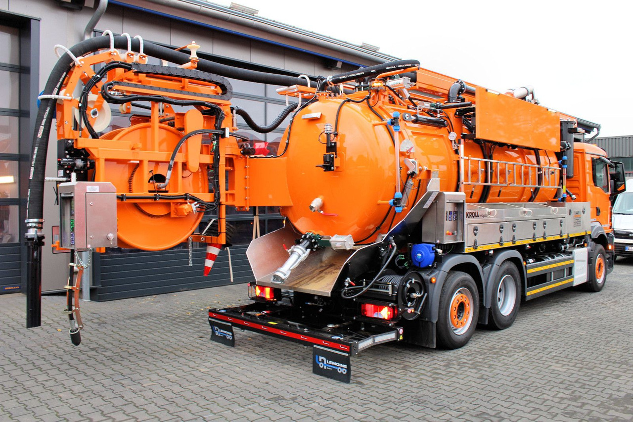 Camion vidangeur MAN TGS 26.480 6x2 Kroll 13m³ WRG Wasserrückgewinner: photos 7