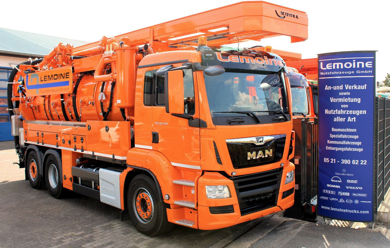 MAN TGS 26.480 6x2 Kroll 14m³ WRG Wasserrückgewinner - Camion vidangeur: photos 1 MAN TGS 26.480 6x2 Kroll 14m³ WRG Wasserrückgewinner - Camion vidangeur: photos 1