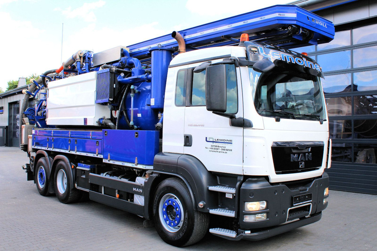 MAN TGS 28.440 6x2 Kroll 14,5m³ W-Rückgewinner KOMBI - Camion vidangeur: photos 2 MAN TGS 28.440 6x2 Kroll 14,5m³ W-Rückgewinner KOMBI - Camion vidangeur: photos 2
