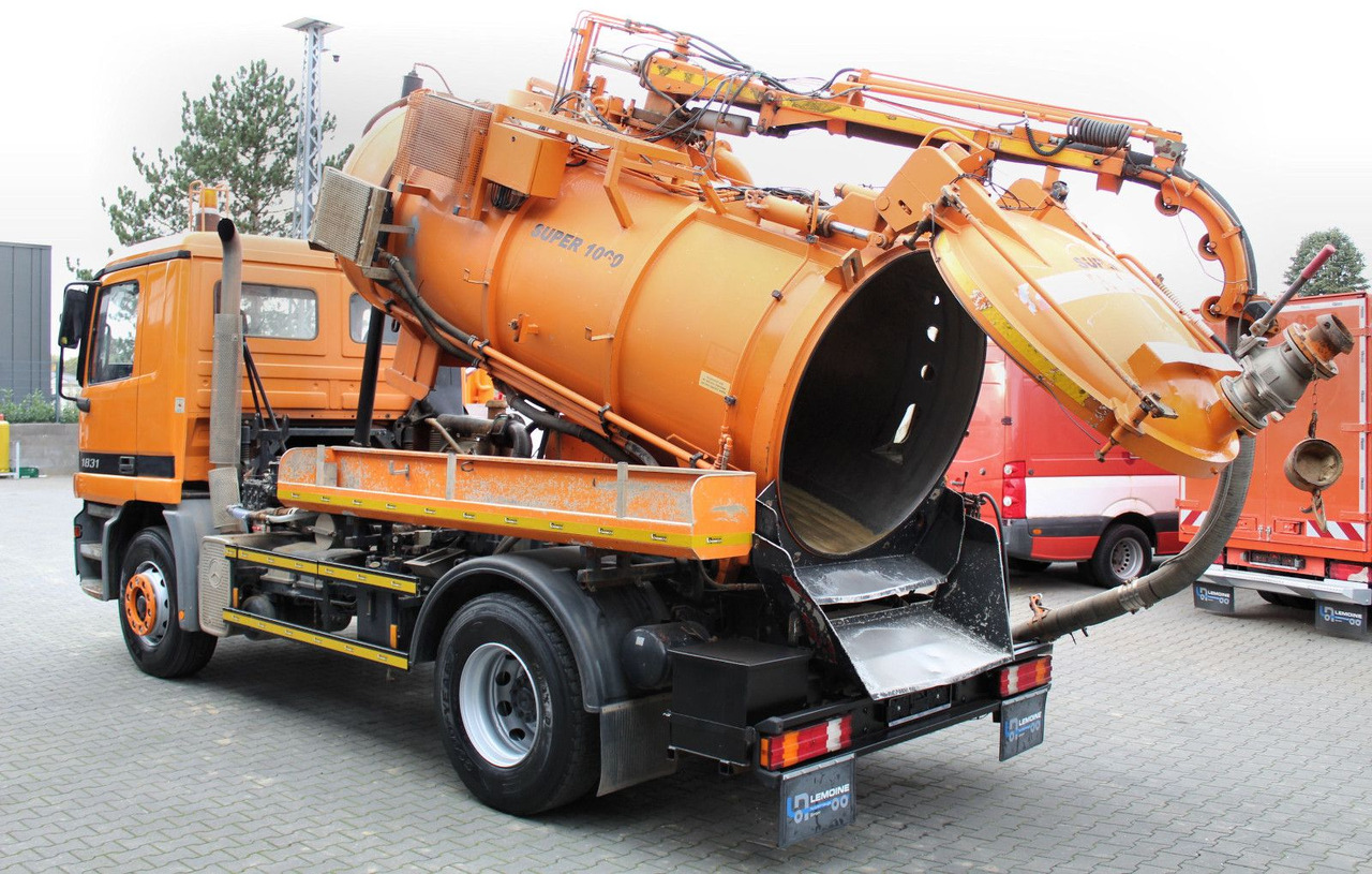 Mercedes-Benz Actros 1831 4x2 Hellmers 6,5m³ V2A INOX Kipper - Camion vidangeur: photos 3 Mercedes-Benz Actros 1831 4x2 Hellmers 6,5m³ V2A INOX Kipper - Camion vidangeur: photos 3