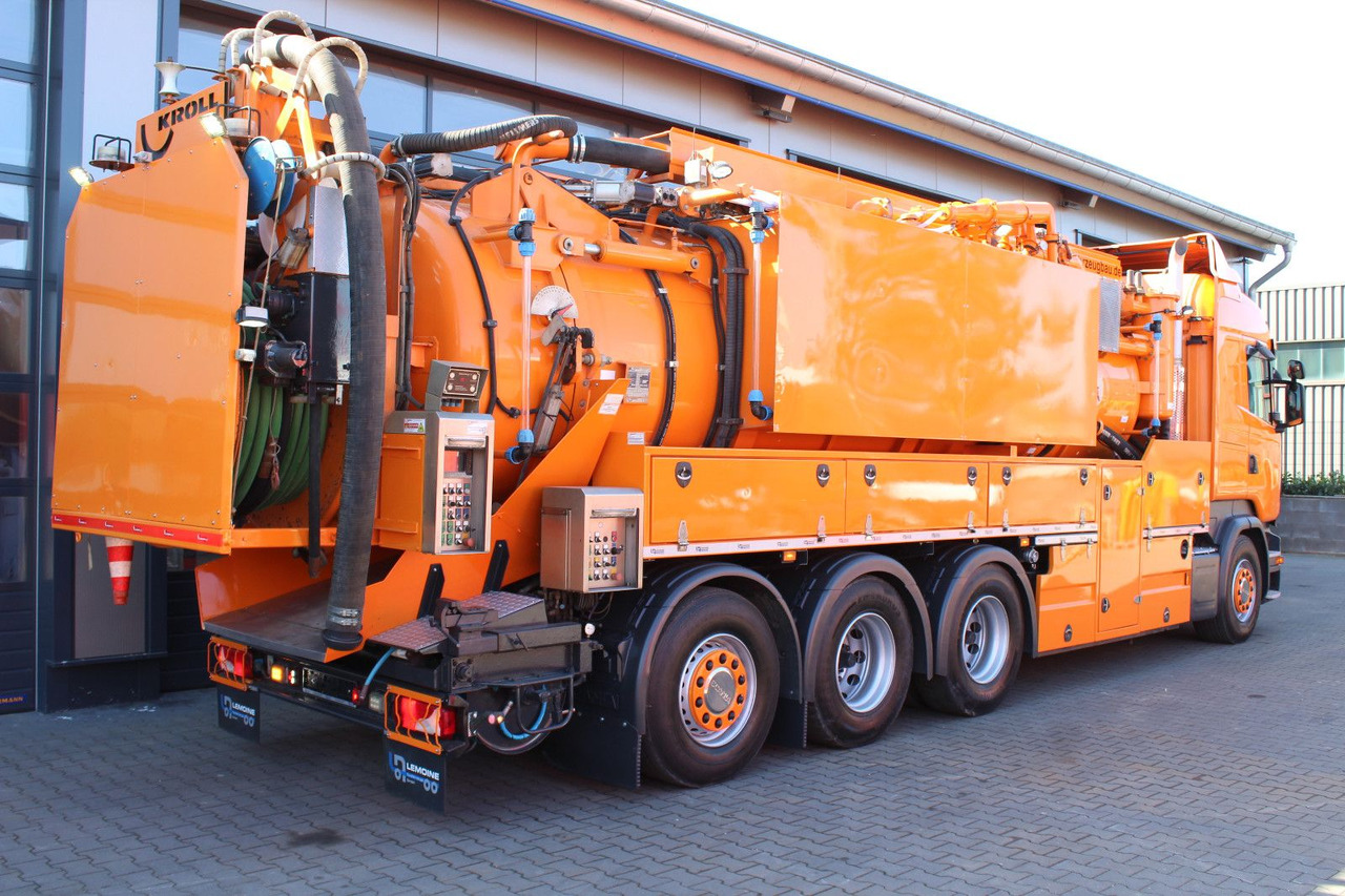 Scania R450 8x4 Kroll 19m³ Wasserrückgewinner Kombi-HD - Camion vidangeur: photos 3 Scania R450 8x4 Kroll 19m³ Wasserrückgewinner Kombi-HD - Camion vidangeur: photos 3