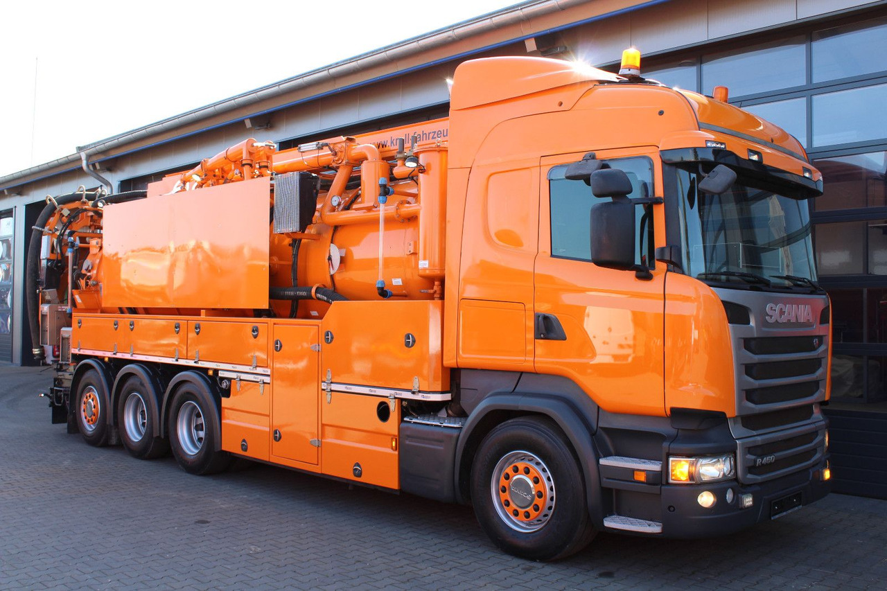 Scania R450 8x4 Kroll 19m³ Wasserrückgewinner Kombi-HD - Camion vidangeur: photos 2 Scania R450 8x4 Kroll 19m³ Wasserrückgewinner Kombi-HD - Camion vidangeur: photos 2