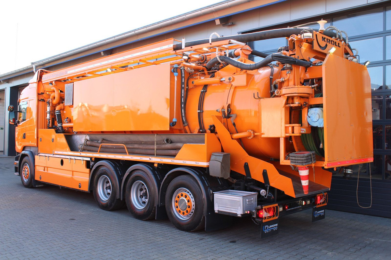 Scania R450 8x4 Kroll 19m³ Wasserrückgewinner Kombi-HD - Camion vidangeur: photos 5 Scania R450 8x4 Kroll 19m³ Wasserrückgewinner Kombi-HD - Camion vidangeur: photos 5