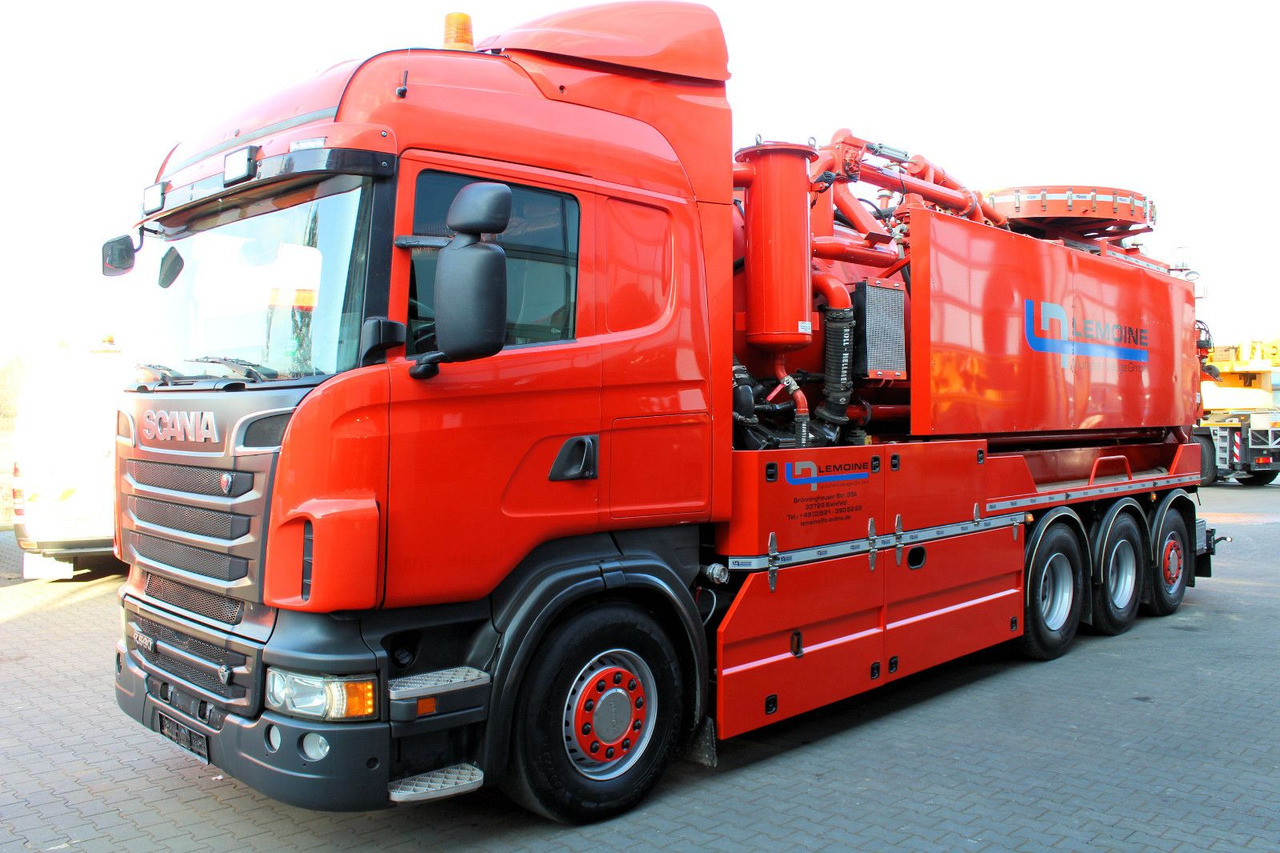 Scania R560 V8 8x4 Kroll 20m³ WRG 2x HD-Pumpe 620 Liter - Camion vidangeur: photos 4 Scania R560 V8 8x4 Kroll 20m³ WRG 2x HD-Pumpe 620 Liter - Camion vidangeur: photos 4
