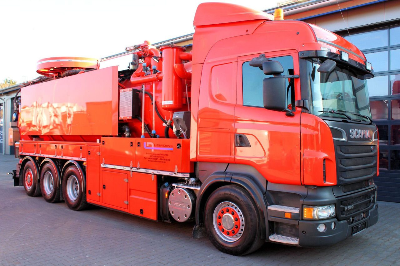 Scania R560 V8 8x4 Kroll 20m³ WRG 2x HD-Pumpe 620 Liter - Camion vidangeur: photos 2 Scania R560 V8 8x4 Kroll 20m³ WRG 2x HD-Pumpe 620 Liter - Camion vidangeur: photos 2