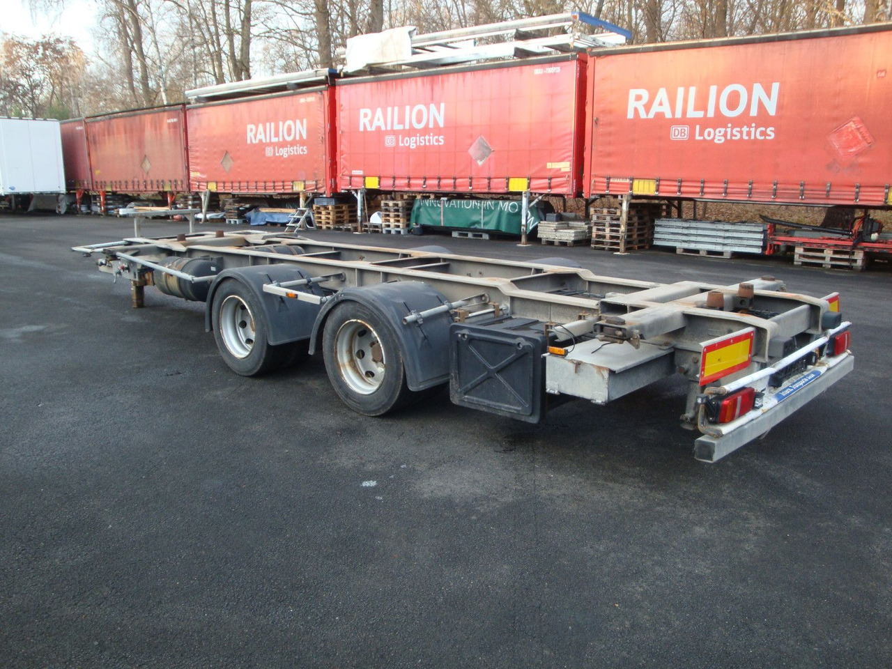 Obermaier W190 ZLU Jumbo Tandem BDF C 7820 7,82 verzinkt - Remorque porte-conteneur/ Caisse mobile: photos 3 Obermaier W190 ZLU Jumbo Tandem BDF C 7820 7,82 verzinkt - Remorque porte-conteneur/ Caisse mobile: photos 3