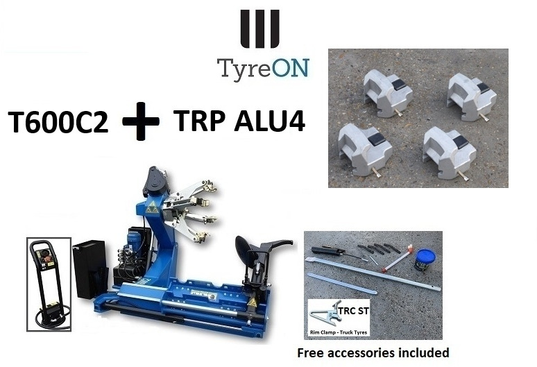 2-speed compact 26 Inch truck tyre changer + 4 aluminium clamping jaws for ALU truck rims - Équipement de garage: photos 1 2-speed compact 26 Inch truck tyre changer + 4 aluminium clamping jaws for ALU truck rims - Équipement de garage: photos 1