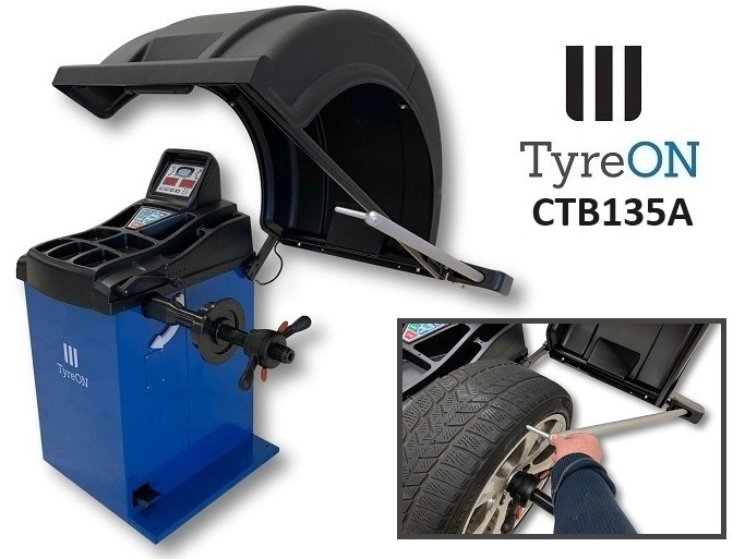 CTB135A wheel balancer - 5 ALU and 2 Steel programs - Auto input Distance + Diameter + Width - 230V - Équipement de garage: photos 1 CTB135A wheel balancer - 5 ALU and 2 Steel programs - Auto input Distance + Diameter + Width - 230V - Équipement de garage: photos 1