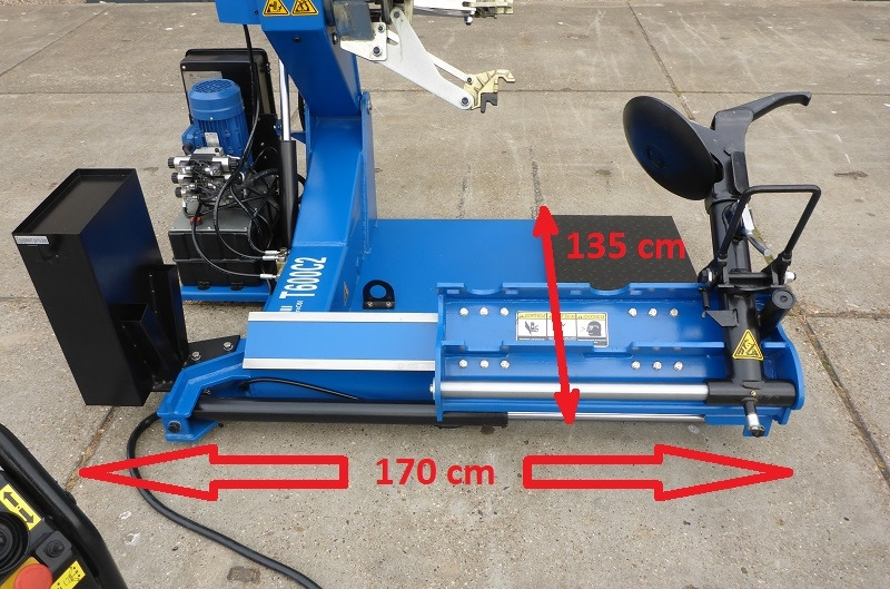 T600C2 truck tyrechanger 26 Inch2 mounting speeds - very compact - power 3kW+2.2kW - Équipement de garage: photos 4 T600C2 truck tyrechanger 26 Inch2 mounting speeds - very compact - power 3kW+2.2kW - Équipement de garage: photos 4