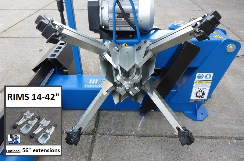 T700 truck tyrechanger 42 Inch 2 mounting speeds - power 4kW+2.2kW - Équipement de garage: photos 3 T700 truck tyrechanger 42 Inch 2 mounting speeds - power 4kW+2.2kW - Équipement de garage: photos 3