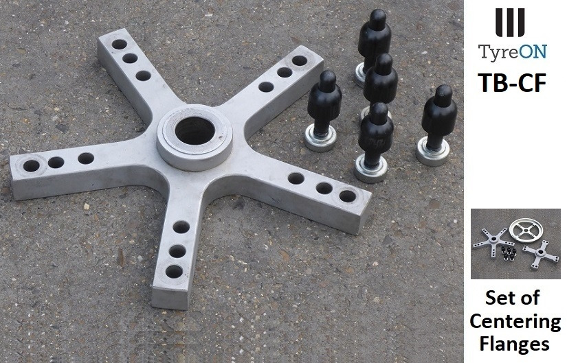 TB-CF 3 centring flanges for truck wheel balancing - Équipement de garage: photos 1 TB-CF 3 centring flanges for truck wheel balancing - Équipement de garage: photos 1