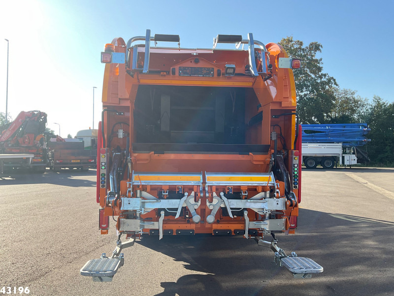 Benne à ordures ménagères DAF FAG LF 260 Geesink 14m³ Split: photos 7