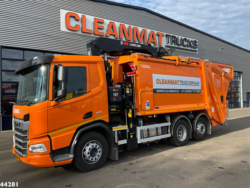 DAF FAN XD 340 Euro 6 Hiab 23 Tonmeter laadkraan - Benne à ordures ménagères: photos 2 DAF FAN XD 340 Euro 6 Hiab 23 Tonmeter laadkraan - Benne à ordures ménagères: photos 2