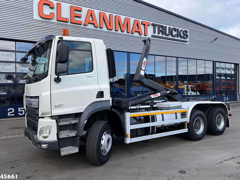 DAF FAT CF 410 Euro 6 6x4 Hyvalift 20 Ton haakarmsysteem - Camion ampliroll: photos 1 DAF FAT CF 410 Euro 6 6x4 Hyvalift 20 Ton haakarmsysteem - Camion ampliroll: photos 1