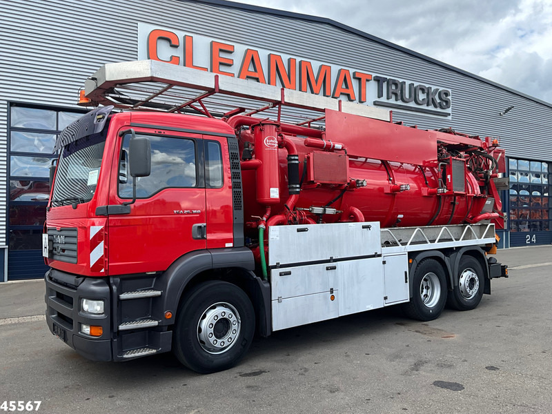 MAN TGA 26.360 Kutschke 12,5 m³ Combi Kolkenzuiger Just 168.699 km! - Camion vidangeur: photos 4 MAN TGA 26.360 Kutschke 12,5 m³ Combi Kolkenzuiger Just 168.699 km! - Camion vidangeur: photos 4