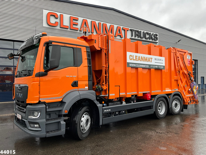 MAN TGS 26.360 VDK 21m³, 2 compartimenten + weighing system - Benne à ordures ménagères: photos 2 MAN TGS 26.360 VDK 21m³, 2 compartimenten + weighing system - Benne à ordures ménagères: photos 2