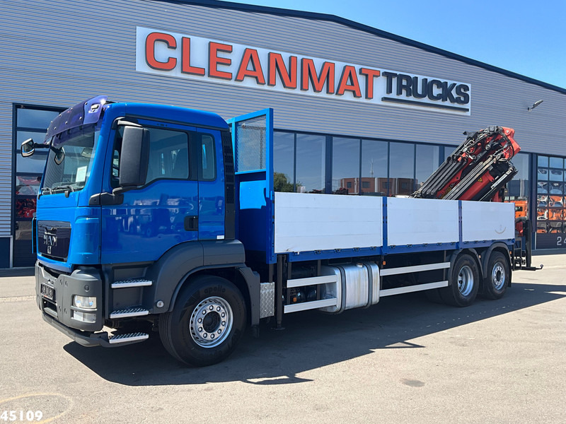 MAN TGS 26.440 Palfinger 29 Tonmeter laadkraan + Fly-Jib - Camion grue: photos 2 MAN TGS 26.440 Palfinger 29 Tonmeter laadkraan + Fly-Jib - Camion grue: photos 2
