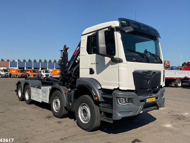 MAN TGS 32.470 8x4 Euro 6 Hiab 22 Tonmeter laadkraan Just 68.765 Km! - Camion ampliroll: photos 5 MAN TGS 32.470 8x4 Euro 6 Hiab 22 Tonmeter laadkraan Just 68.765 Km! - Camion ampliroll: photos 5