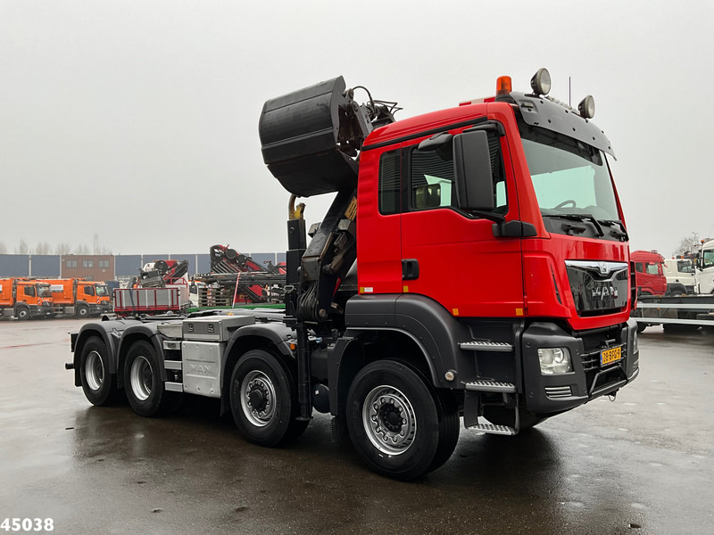 MAN TGS 35.400 8x4 Euro 6 HMF 16 Tonmeter Z-kraan - Camion ampliroll, Camion grue: photos 3 MAN TGS 35.400 8x4 Euro 6 HMF 16 Tonmeter Z-kraan - Camion ampliroll, Camion grue: photos 3