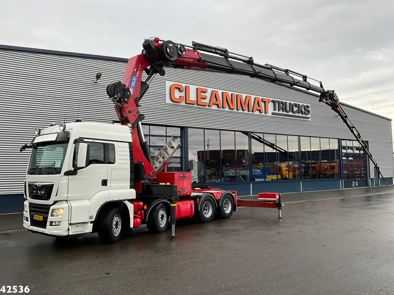 MAN TGS 35.500 8x4 HMF 95 Tonmeter laadkraan bj. 2019! - Camion grue: photos 1 MAN TGS 35.500 8x4 HMF 95 Tonmeter laadkraan bj. 2019! - Camion grue: photos 1