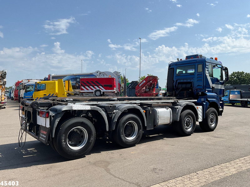 Camion - système de câble MAN TGS 43.440 8x8 HTS 30 Ton containersysteem + Vossebelt 20m³ container: photos 7