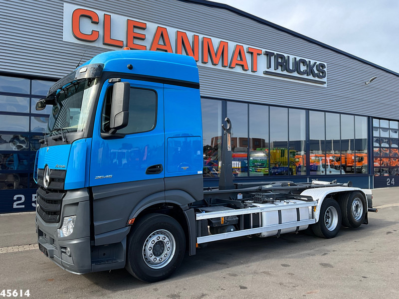 Mercedes-Benz Actros 2545 Euro 6 AJK 25 Tonmeter haakarmsysteem - Camion ampliroll: photos 5 Mercedes-Benz Actros 2545 Euro 6 AJK 25 Tonmeter haakarmsysteem - Camion ampliroll: photos 5