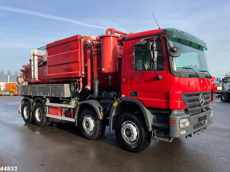 Mercedes-Benz Actros 4141 8x4 Kroll Saug/Spul aufbau - Camion vidangeur: photos 5 Mercedes-Benz Actros 4141 8x4 Kroll Saug/Spul aufbau - Camion vidangeur: photos 5