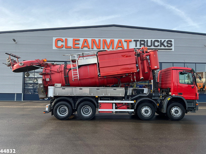 Mercedes-Benz Actros 4141 8x4 Kroll Saug/Spul aufbau - Camion vidangeur: photos 1 Mercedes-Benz Actros 4141 8x4 Kroll Saug/Spul aufbau - Camion vidangeur: photos 1
