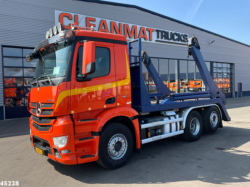 Mercedes-Benz Antos 2542 6x2 Euro 6 Hyva 18 portaalarmsysteem - Camion multibenne: photos 2 Mercedes-Benz Antos 2542 6x2 Euro 6 Hyva 18 portaalarmsysteem - Camion multibenne: photos 2