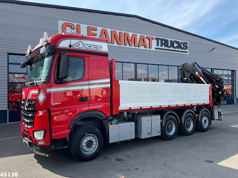 Mercedes-Benz Arocs 3263 8x4 Hiab 37 Tonmeter laadkraan + Fly-Jib - Camion benne, Camion grue: photos 4 Mercedes-Benz Arocs 3263 8x4 Hiab 37 Tonmeter laadkraan + Fly-Jib - Camion benne, Camion grue: photos 4