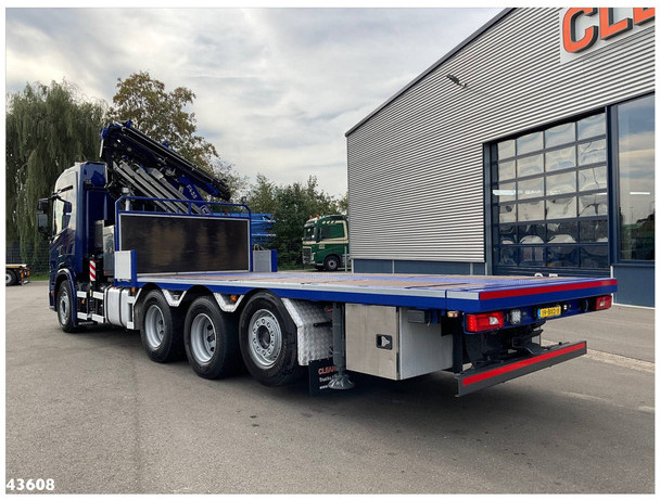 Scania G 450 8x4 Fassi 45 Tonmeter laadkraan + Fly-Jib Just 151.350 km! - Camion grue: photos 4 Scania G 450 8x4 Fassi 45 Tonmeter laadkraan + Fly-Jib Just 151.350 km! - Camion grue: photos 4