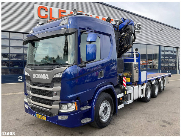 Scania G 450 8x4 Fassi 45 Tonmeter laadkraan + Fly-Jib Just 151.350 km! - Camion grue: photos 2 Scania G 450 8x4 Fassi 45 Tonmeter laadkraan + Fly-Jib Just 151.350 km! - Camion grue: photos 2