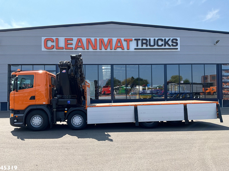 Scania G 450 Euro 6 HMF 60 Tonmeter laadkraan + Fly-Jib - Camion grue: photos 4 Scania G 450 Euro 6 HMF 60 Tonmeter laadkraan + Fly-Jib - Camion grue: photos 4