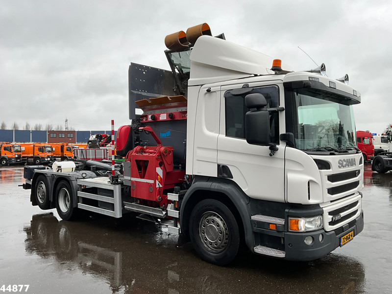 Scania P 280 Euro 6 Translift zijlader Just 163.656 Km! - Benne à ordures ménagères: photos 4 Scania P 280 Euro 6 Translift zijlader Just 163.656 Km! - Benne à ordures ménagères: photos 4