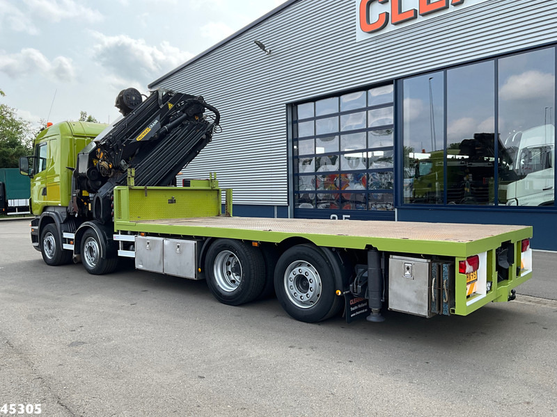 Scania R 420 8x2 manual Palfinger 85 Tonmeter laadkraan + Fly-Jib - Camion grue: photos 5 Scania R 420 8x2 manual Palfinger 85 Tonmeter laadkraan + Fly-Jib - Camion grue: photos 5