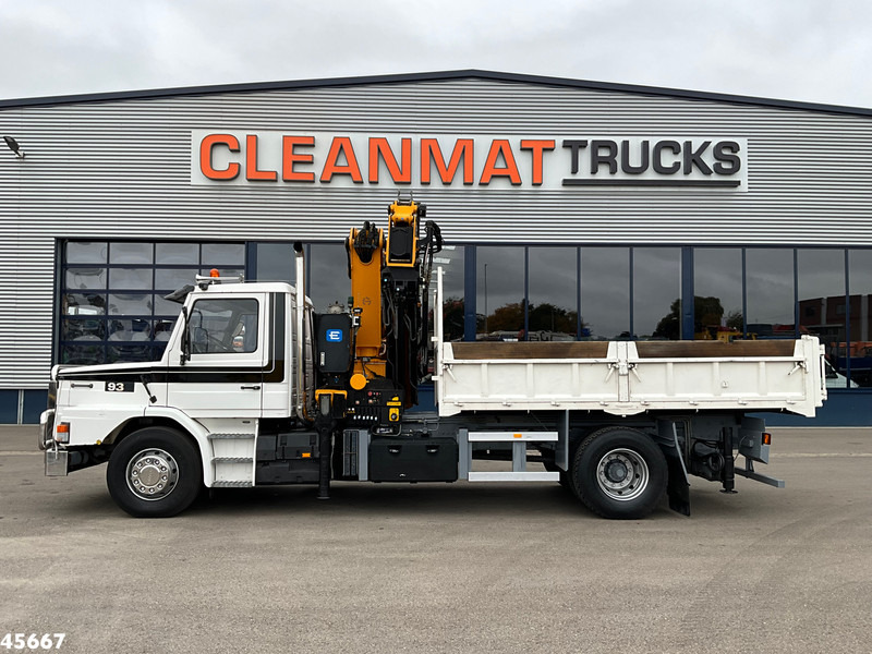 Scania T 93 4x2 Kipper met 31 Tonmeter laadkraan (bj 2005) + Fly-JIb! Just 118.736 km! - Camion benne, Camion grue: photos 5 Scania T 93 4x2 Kipper met 31 Tonmeter laadkraan (bj 2005) + Fly-JIb! Just 118.736 km! - Camion benne, Camion grue: photos 5