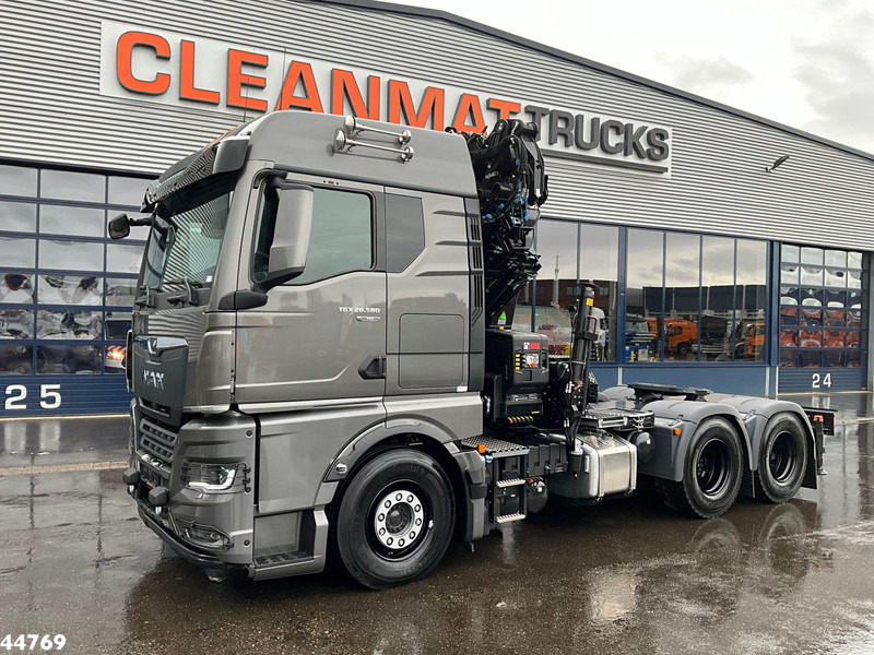 MAN TGX 26.580 6x4 Euro 6 Retarder Hiab 30 Tonmeter laadkraan + Fly-jib New and Unused! - Tracteur routier: photos 2 MAN TGX 26.580 6x4 Euro 6 Retarder Hiab 30 Tonmeter laadkraan + Fly-jib New and Unused! - Tracteur routier: photos 2