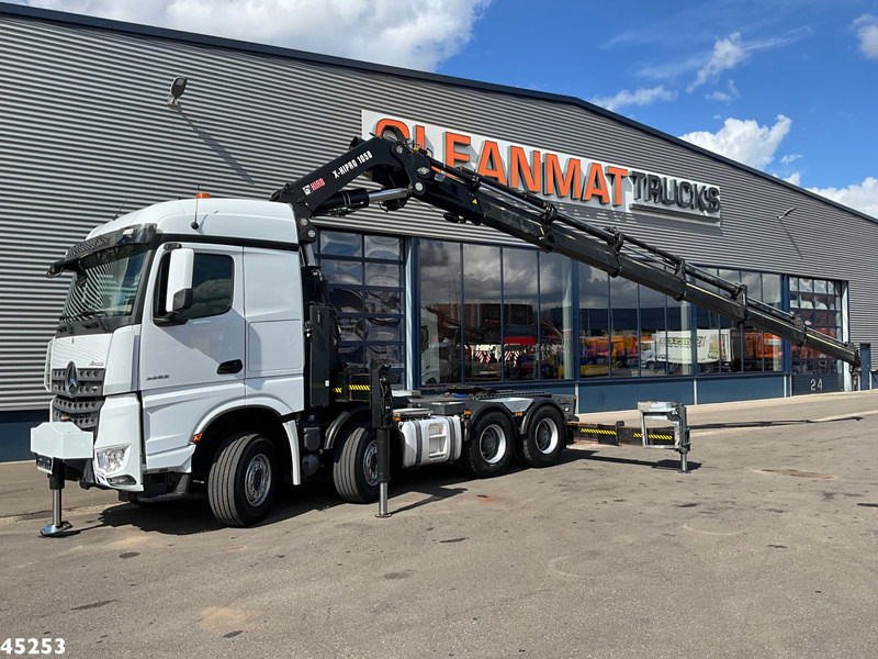 Mercedes-Benz Arocs 3253 8x4 Hiab 105 Tonmeter laadkraan - Tracteur routier: photos 1 Mercedes-Benz Arocs 3253 8x4 Hiab 105 Tonmeter laadkraan - Tracteur routier: photos 1