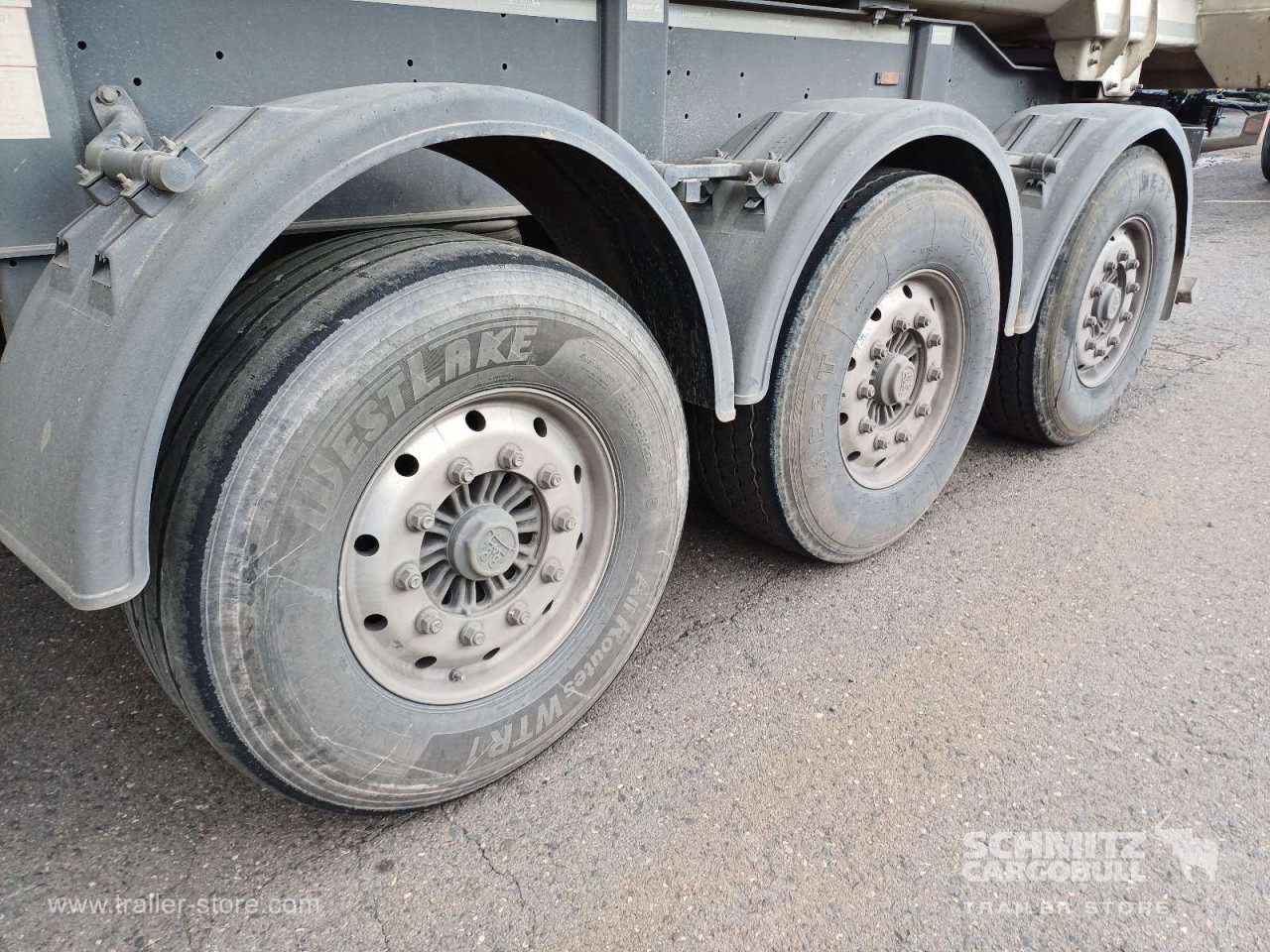 LANGENDORF Auflieger Kipper Stahlrundmulde 24m³ - Semi-remorque benne: photos 2 LANGENDORF Auflieger Kipper Stahlrundmulde 24m³ - Semi-remorque benne: photos 2