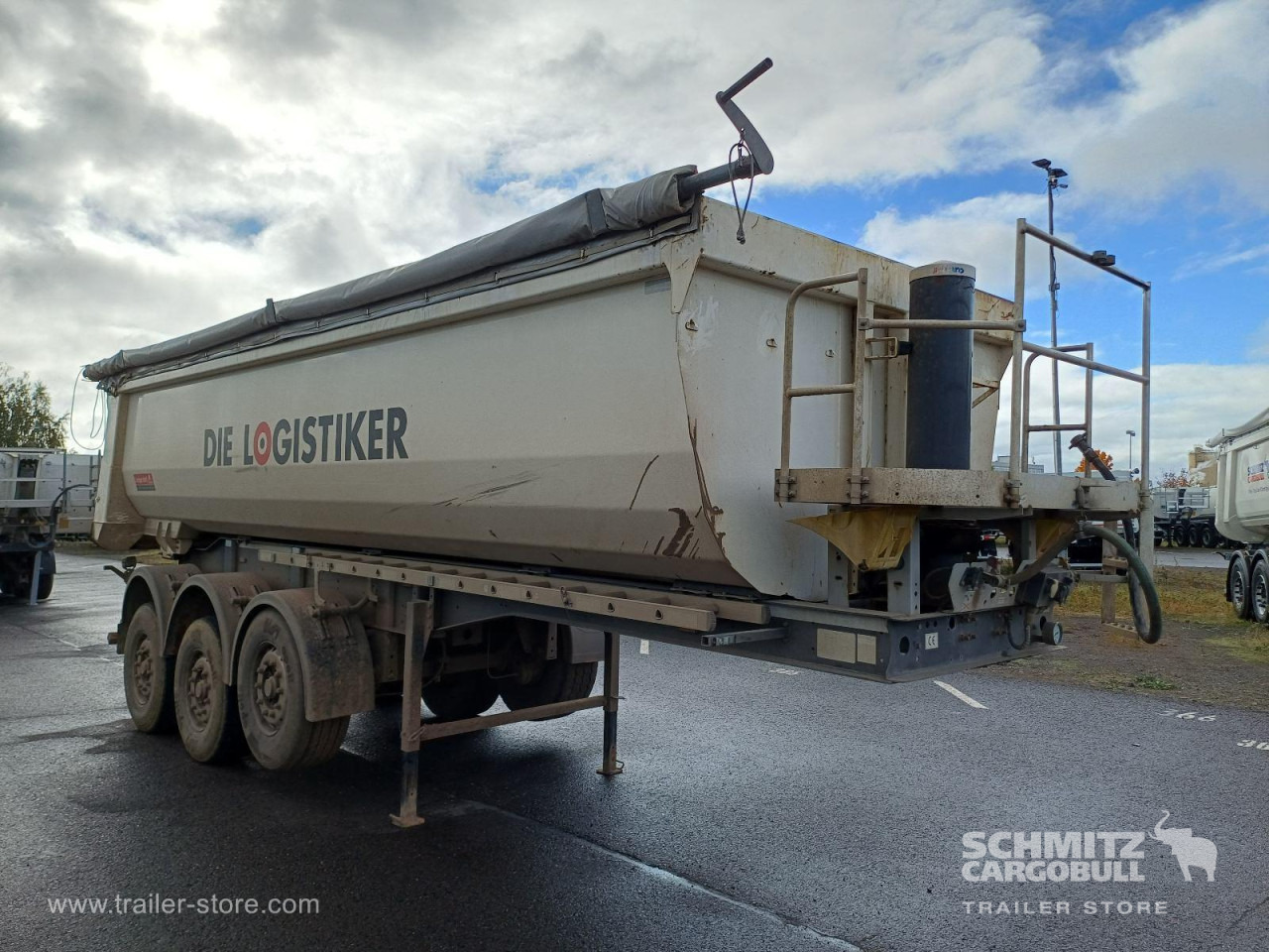 LANGENDORF Auflieger Kipper Stahlrundmulde 24m³ - Semi-remorque benne: photos 1 LANGENDORF Auflieger Kipper Stahlrundmulde 24m³ - Semi-remorque benne: photos 1