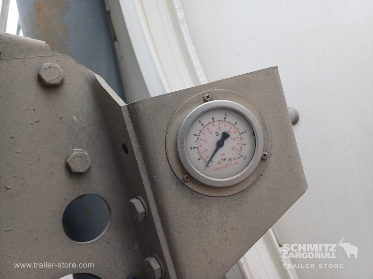 Semi-remorque benne SCHMITZ Auflieger Kipper Alukastenmulde 24m³: photos 11