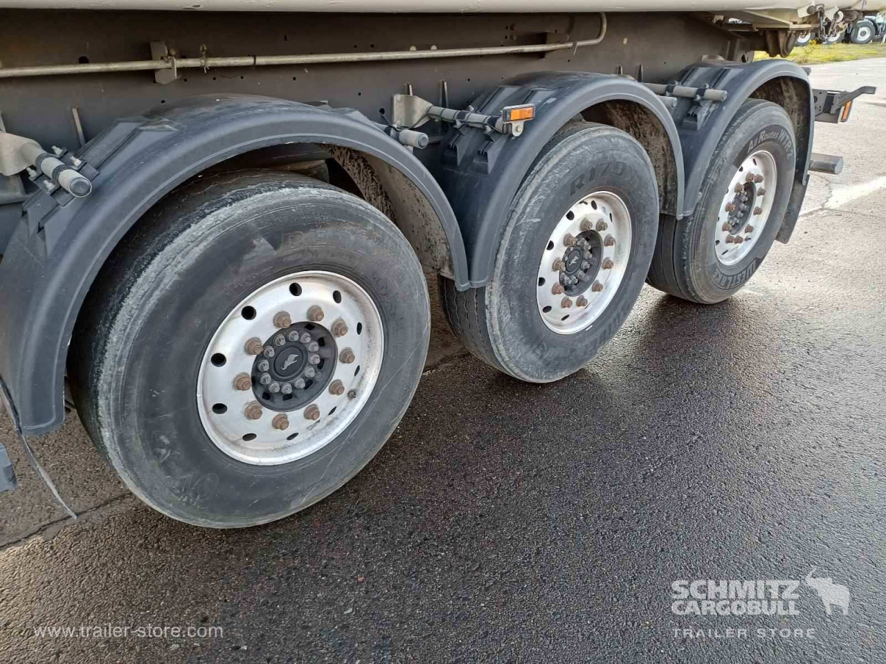 SCHMITZ Auflieger Kipper Alukastenmulde 44m³ - Semi-remorque benne: photos 2 SCHMITZ Auflieger Kipper Alukastenmulde 44m³ - Semi-remorque benne: photos 2