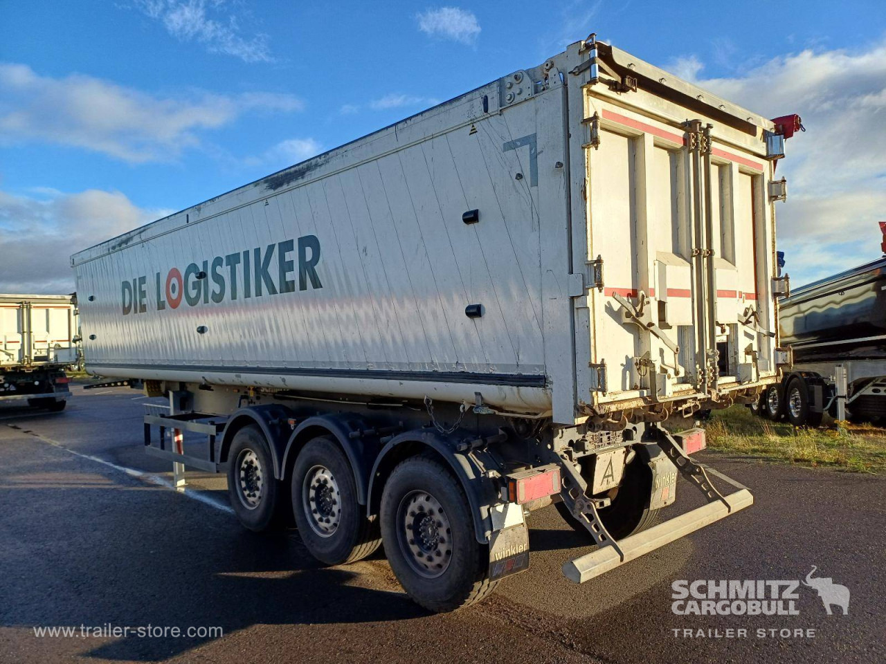 SCHMITZ Auflieger Kipper Alukastenmulde 44m³ - Semi-remorque benne: photos 4 SCHMITZ Auflieger Kipper Alukastenmulde 44m³ - Semi-remorque benne: photos 4