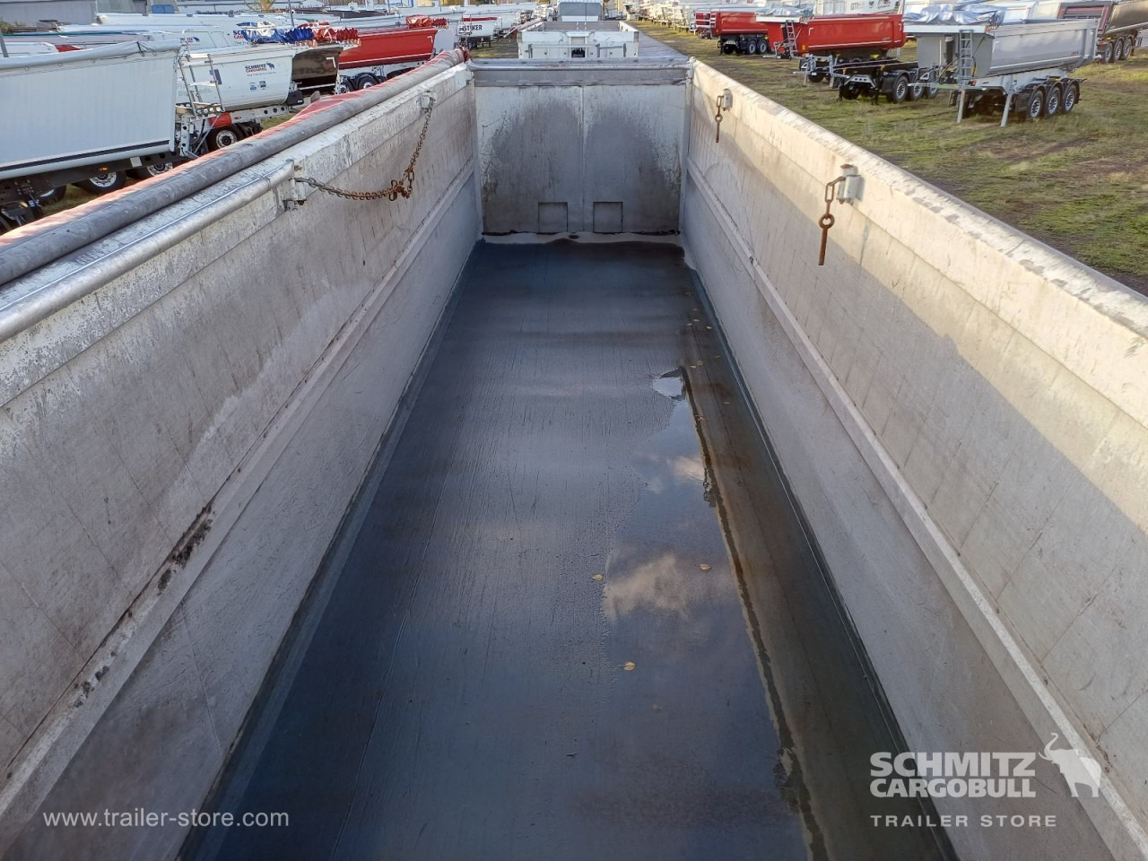 SCHMITZ Auflieger Kipper Alukastenmulde 44m³ - Semi-remorque benne: photos 5 SCHMITZ Auflieger Kipper Alukastenmulde 44m³ - Semi-remorque benne: photos 5
