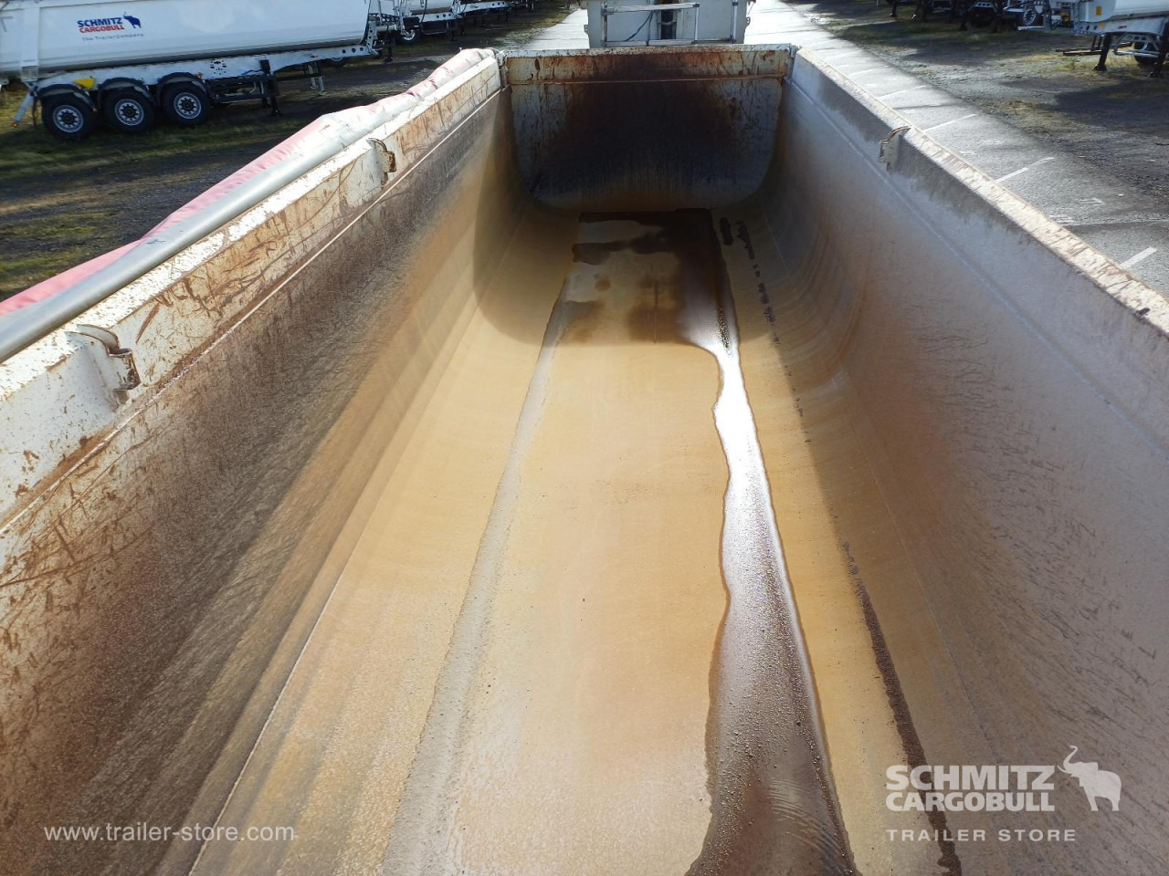 SCHMITZ Auflieger Kipper Stahlrundmulde 24m³ - Semi-remorque benne: photos 5 SCHMITZ Auflieger Kipper Stahlrundmulde 24m³ - Semi-remorque benne: photos 5