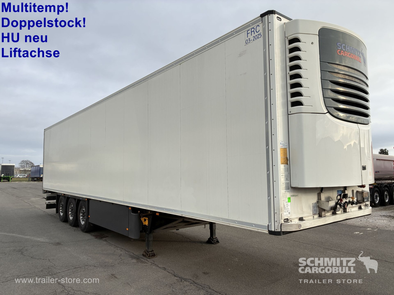 SCHMITZ Auflieger Tiefkühler Multitemp Double deck - Semi-remorque isothermique: photos 1 SCHMITZ Auflieger Tiefkühler Multitemp Double deck - Semi-remorque isothermique: photos 1