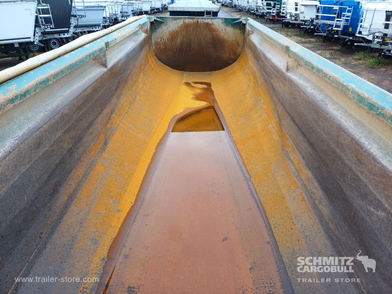 SCHWARZMUELLER Auflieger Kipper Stahlrundmulde 26m³ - Semi-remorque benne: photos 5 SCHWARZMUELLER Auflieger Kipper Stahlrundmulde 26m³ - Semi-remorque benne: photos 5