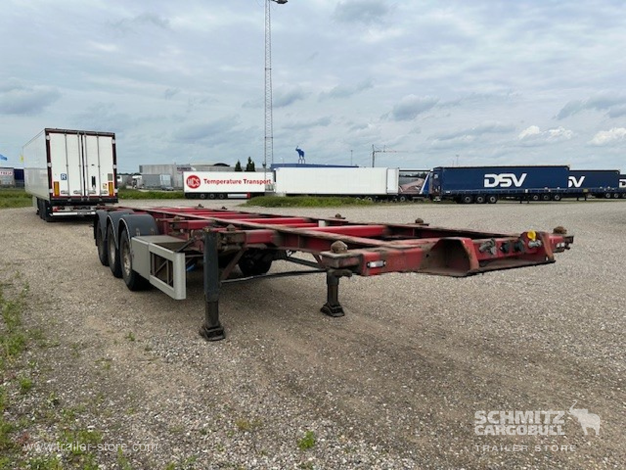 Semi-remorque porte-conteneur/ Caisse mobile HFR Containerchassis Standard: photos 1