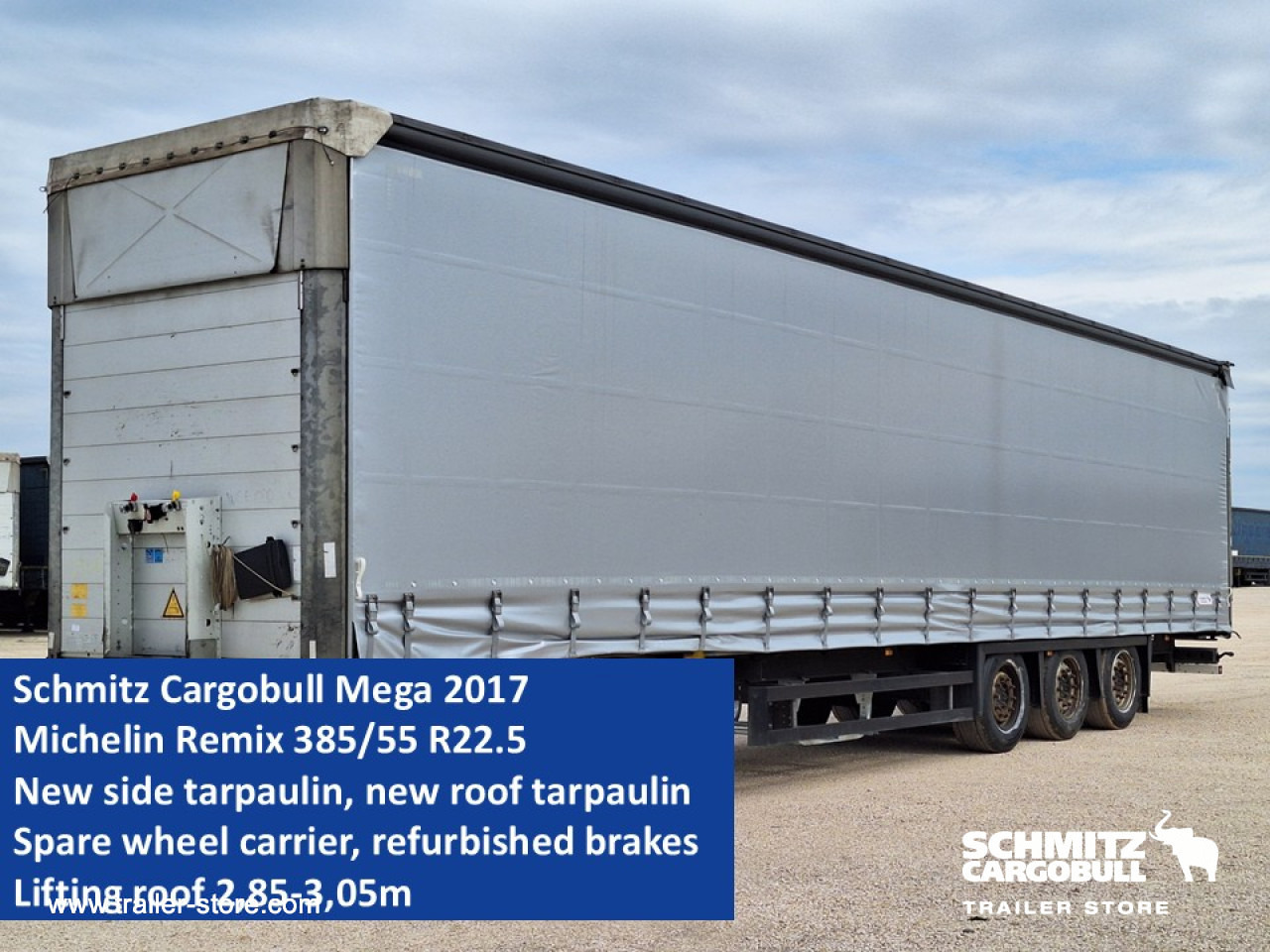 Semi-remorque rideaux coulissants SCHMITZ Curtainsider Mega: photos 1